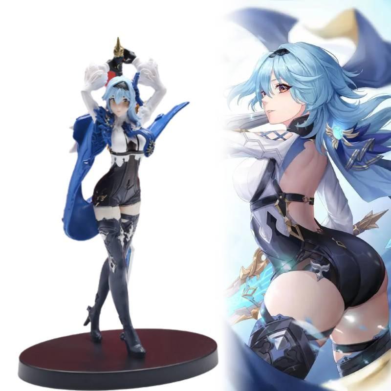 Impact Eula Genshin Figurine Game Cartoon Model Toys Statuary Christmas Gifts