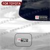 New Aluminum Car Body Side Stickers Fender Trunk Decor Badge Decal For Toyota TRD Camry RAV4 Land Corolla Levin Yaris Aygo Hilux