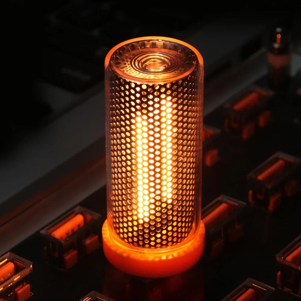

USB Plug-In Mini Night Light Color-Changing Car/Bedroom Ambient Decor Lamp Bottle Creative with Adjustable Brightness Glass жовтий