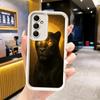 Phone Case for Samsung Galaxy A17 A16 A15 A14 A13 Black Panther Cool Animal A56 A36 A26 A55 A35 A25 A54 A34 A24 A53 A33 A23 A07