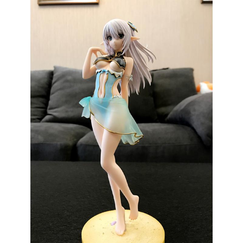 24cm Shining Beach Heroines Anime Figure Altina Mel Sylphis Action Figure Sexy Girl swimsuit Figure Collection Model Doll Toys