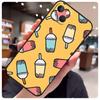 Boba Milk Tea Case For iPhone 13 Pro Max 16 15 11 12 14 17 Pro Max mini 15 16 Plus 16e 17 Air Phone Cover