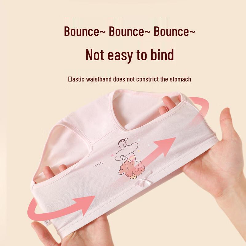 Yuzhaolin Girls' Pure Cotton Briefs