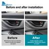 Real Carbon Fiber Sticker For Subaru WRX/WRX STI 2025 2025 Car Door Handle Frame Interior Trim RHD LHD Cover Accessories