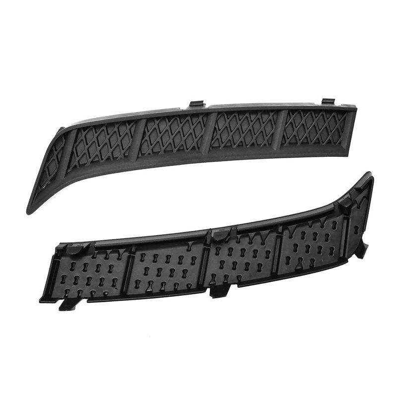 Front Bumper Molding Side Cover Trim Black ABS Replacement for Subaru Forester 2013 2014 2015 2016 2017  Car Styling Accesso