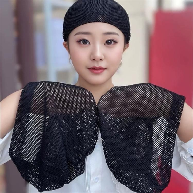 Elastic Bandage Breathables Meshes Wigs Hat Skin-friendly Stretch Weaving Hat for Any Occasion