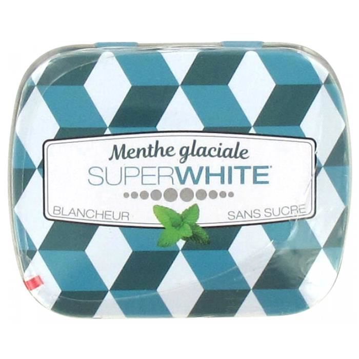 Superwhite Pastille Menthe Glaciale 50 Pastilles - Image 3