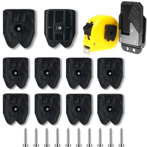 Set of 10 Convex Scale Holders with M3 Screws, for Convex and Other Applications, Tajima Male Fittings, Tool Preventer, Tool Holder Scale Holder