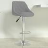 Day and Night - Day and Night Light Gray Velvet Kitchen Stool