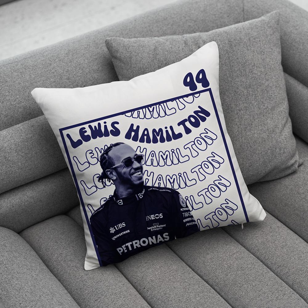 L-Lewis H-Hamiltons-S F1 44 Pillow Case Soft Cushion Cases For Farmhouse Sofa Decor Home Decorations And Protector