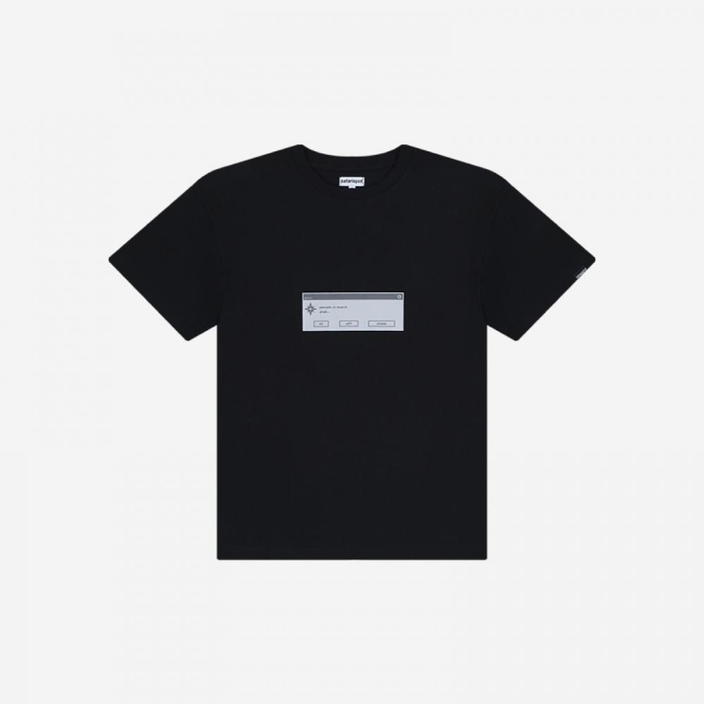 JinAhon Corporation Kwon Jin Ah Safarispot Tee  Black A.SIZE1