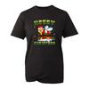 Merry Christmas T Shirt Funny Novelty Bee Santa Hat Xmas Day Top