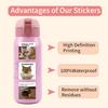 80 Cat Meme Tee Emoticon Pack 4 Open Graffiti Stickers Decorative Scooter DIY Personality Stickers