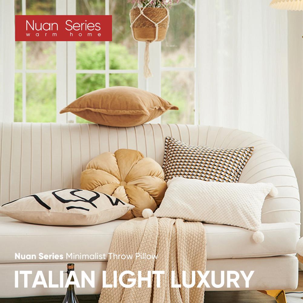 

1PC Nuan Series New Modern Cushion Covers Throw Pillow Covers Sofa Soft Home Decoration 45x45cm