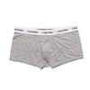 Calvin Klein Logo Low Rise Boxer Briefs 3 Pack Men Underwear Gray U2664GKS0