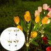 LED Lights Solar Garden Lights 7 Head Tulip Flower Solar Tulip Flower Lights  Balcony