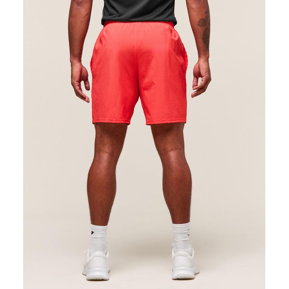 Gymshark Hybrid Athlete 7  Shorts Coral Red A2c2c Rb0y