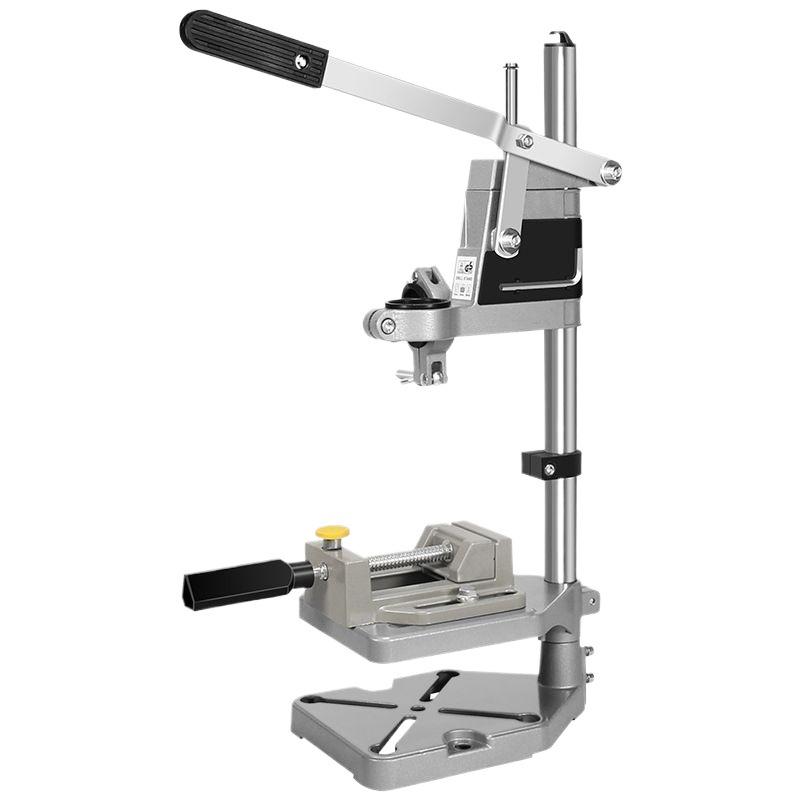 Multifunctional Electric Drill Stand: Convert Hand Drill To Bench Drill with Universal Micro Bench and Household Flat Pliers