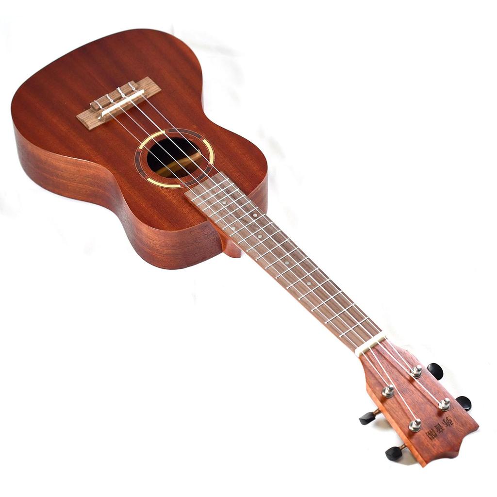Yaotokaku Musical Concert Accessories Included Instruments, Yaotokaku, Beginner, Ukulele, 23-inch Ukulele, Mahogany, (Concert Brown)