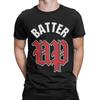Babymonster Batter Up T-Shirts für Herren, reine Baumwolle, originelles T-Shirt mit Rundhalsausschnitt, Kurzarm, Geschenkidee