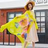 Women's Chiffon Scarf - Lightweight, Printed Sun Protection for Spring, Summer, Fall - Versatile Beach Shawl