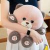Adorable Plush Teddy Bear Doll Cute Cartoon Style Premium Stuffed Toy For Kids