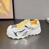 Versatile platform women's spring and summer new retro lace-up breathable height-increasing sports and leisure shoes