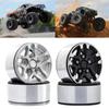 Alluminum Alloy Lock Tire Hub Wheels Model Metal Made Wheel Hub for:TRX4 SCX10 for Car Toy 1/10 Crawler Car
