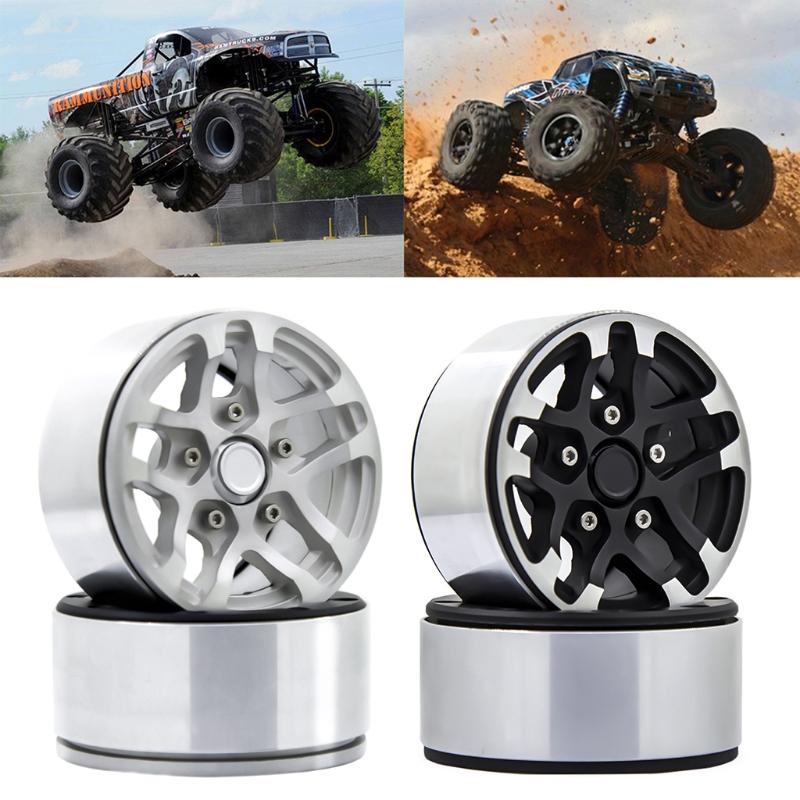 Alluminum Alloy Lock Tire Hub Wheels Model Metal Made Wheel Hub for:TRX4 SCX10 for Car Toy 1/10 Crawler Car