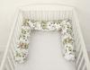 Baby Cot Roller Protector - Woodland Green