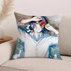 Anime Chainsaw Man Reze Pillow Case Office Cushions Suitable For Sofa Car Bedroom Decorative Cushion Cover