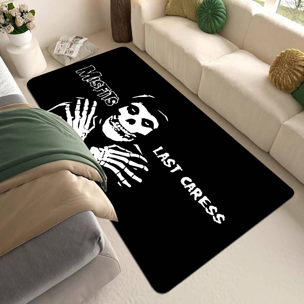 

Punk Band The Misfits Door Mat Nordic Style Bedroom Living Room Doormat Home Balcony Anti-Slip Alfombra 40cm x 60cm