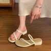Fashion Slippers Casual Shoes Woman 2025 Pantofle Low Luxury New Summer Rubber Slides Fashion Shoes Slippers Women Summer Slides Low Pan