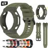 Case Strap For Amazfit T-REX3 Band Silicone Sport Bracelet For Amazfit T Rex3 Watchband Accessories Replaceable Wristband Correa