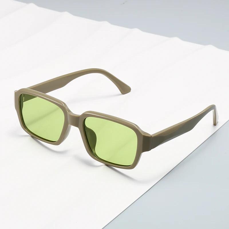 1/2PACK New Year Gift Retro Square Black Sunglasses Women Luxury Brand Designer Fashion Eyewear Men Outdoor UV400