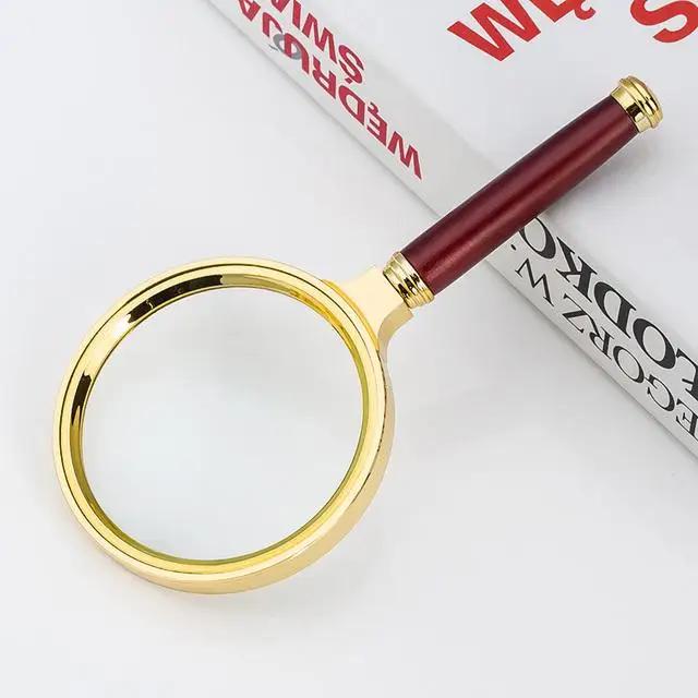 Lupă de mână creativă de înaltă definiție Portabilă pentru citit pentru vârstnici Lupă antică pentru cercetare Observarea insectelor