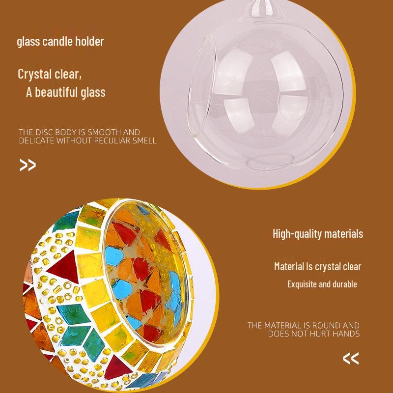 DIY New Year's Day Hanging Candlestick Mosaic Kit – Creative Parent-Child Project & Team Building Ornament