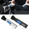Retractable Car Air Vent Cleaning Brush Car Badge Detail Dust Remover For Ford Mondeo MK1 MK2 MK3 MK4 MK5