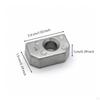 Outboard Anode Aftermarket Sacrificial Metallic-Finish for Boat Owners