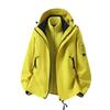Herren Damen 3-in-1 Wasserdichte Winddichte Wanderjacke Mit Abnehmbarem Fleece-Innenfutter Winter Outdoor-Aktivitäten