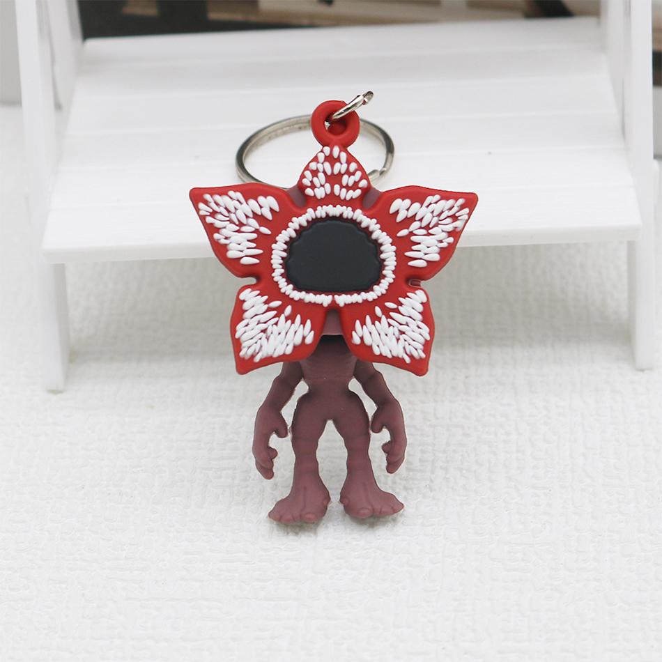 Pop Pocket Pop Eleven Stranger Keychain Robin Barb Steve Dustin Key Ring Chain Model Toy Adults Children Gift Toys