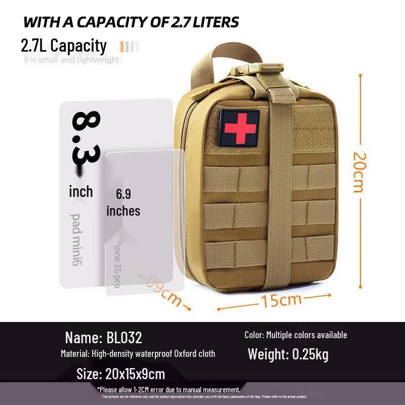 JINGGENG Tactical First Aid MOLLE Pouch