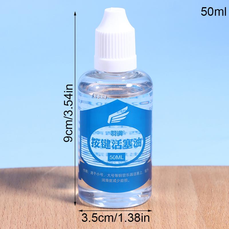 

30/50Ml Valve Lubricating Oil Care Cleaning Durable Brass Instruments Piston Oil For Flute Clarinet Cornet Piccolo Trumpet Oboe
