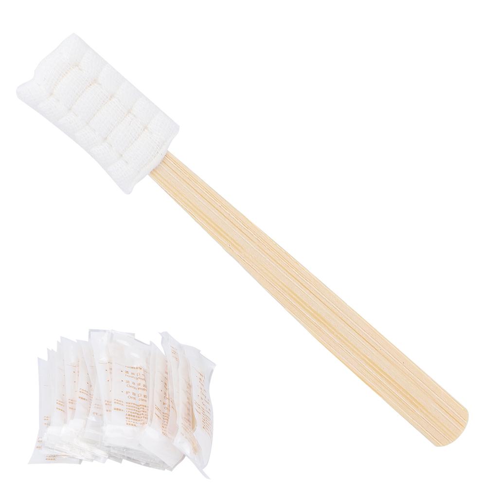 30Pcs Einweg-Zahnbürste Schwangerschaft Postpartale Mundpflege Zitrone aromatisiert Mundreinigung Stick