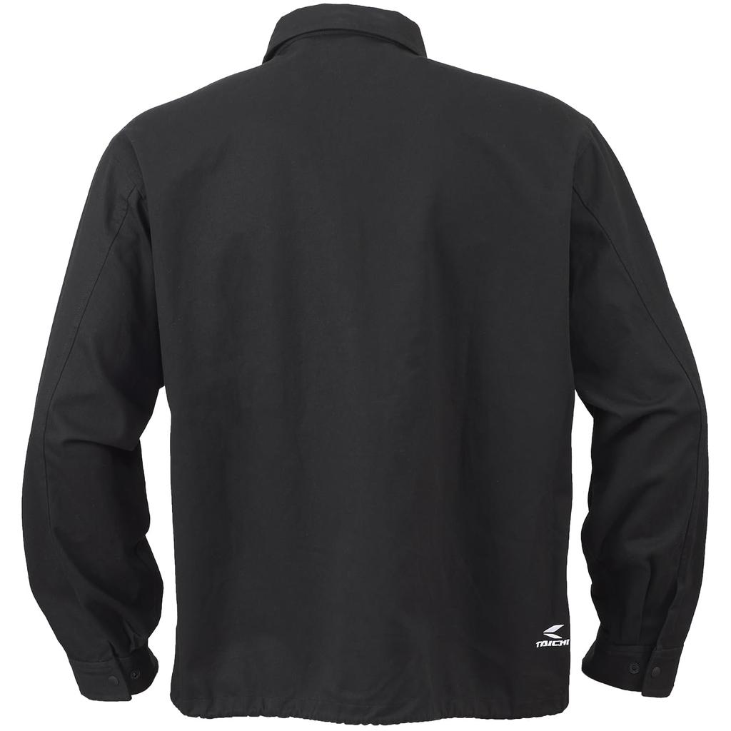 [RS Taichi] SHIRT COACH JACKET_BLACK_M NEJ003