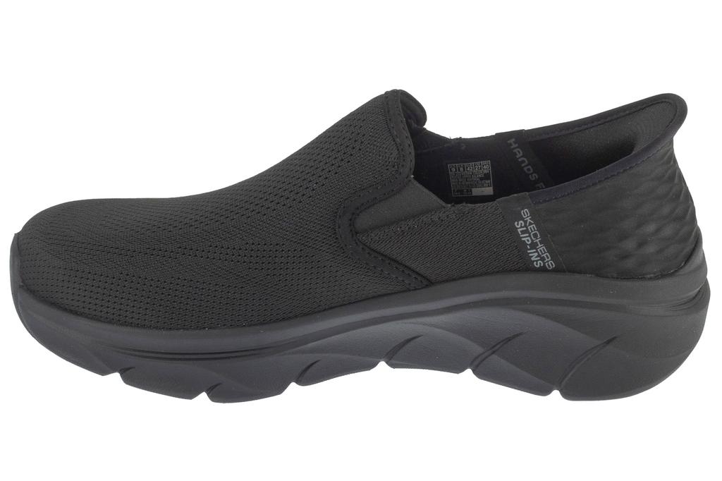 Skechers Slip-ins: D'Lux Walker 2.0 - Reeler, Mens Black Sneakers