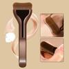 2Pcs Soft Bristle Foundation Makeup Brushes Powder Concealer Applicator  Makeup Application