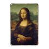 Oil Painting Style Retro Characters Landscapes Metal Tin Sign Wall Poster