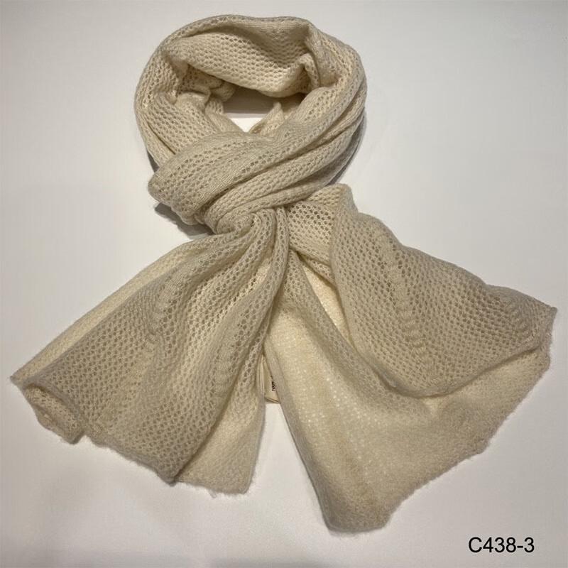 

G·TENNA Женский маленький сетчатый кашемировый шарф 170*40CM