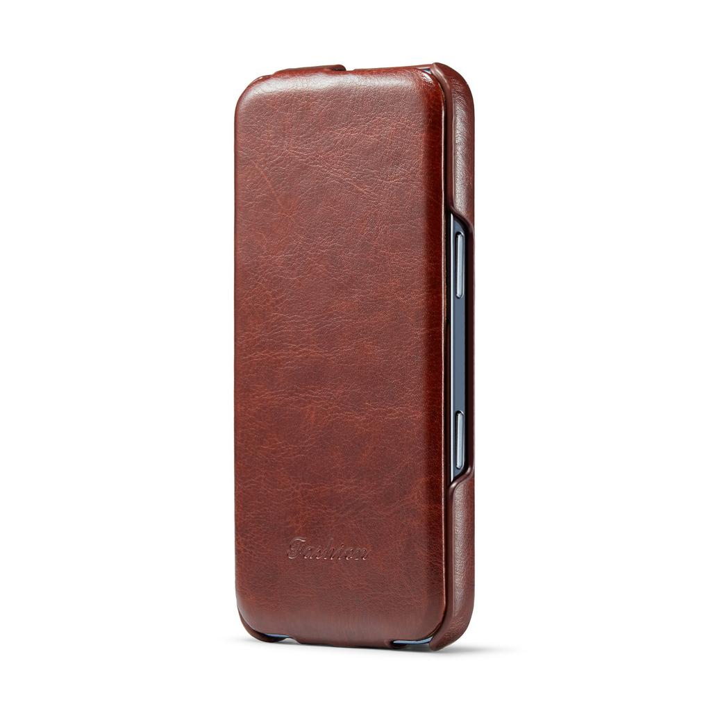 Retro Leather Phone Case For iPhone 17 Pro Max 17 Air 17Pro 17 Vertical Flip Genuine Leather Hard Back Cover Funda